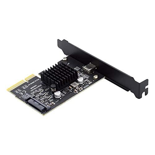 Cablec USB 3.2 Gen 2 Type-C 20 Gbps USB-C変換PCI-E 4...