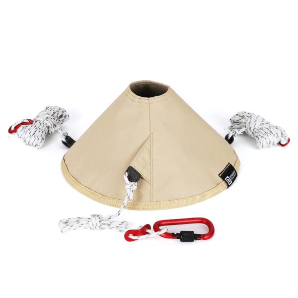 Doribiru タープ 連結アダプター 最新改良型：設営簡易ワンポールテント サーカスtc ヘキサ...