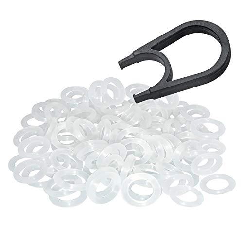 メカニカル キーボード 静音化リング 耐用シリコン O-Ring 静音化リング 145PCS &amp; キ...