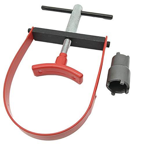 UME-STAR オートバイ用 クラッチロックナットレンチ U字型 プーリーホールドレンチ 回転防止...