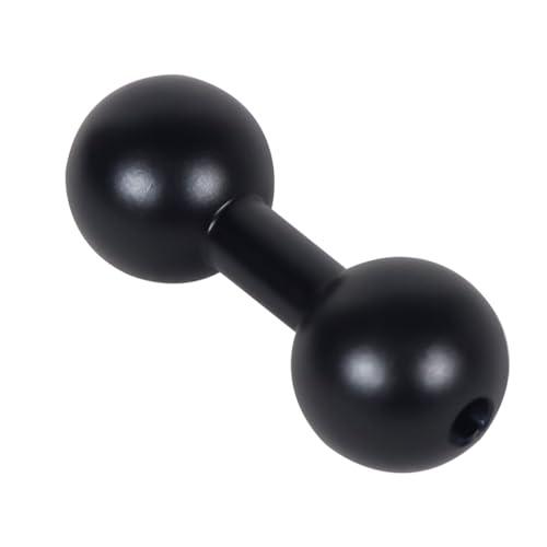 FEICHAO 17mmから17mmダブルボールヘッドブラケット 1/4インチネジ穴付き 電話カメラ...