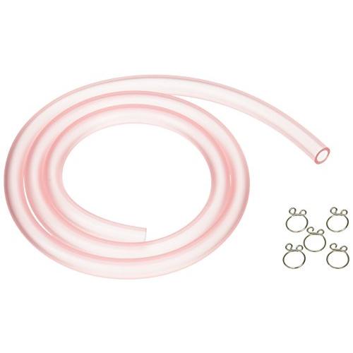 キタコKITACO スーパーフュエルホースセット内径φ8×1m 汎用 ピンク991-0811000