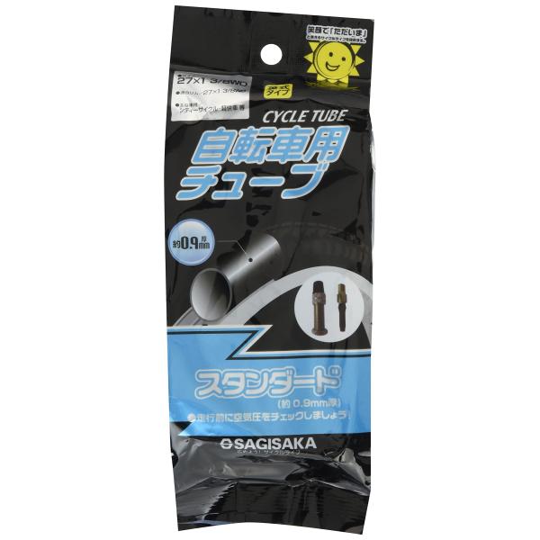 サギサカSAGISAKA 自転車 チューブ 27×1_3/8 ノーマルV 27型 14652