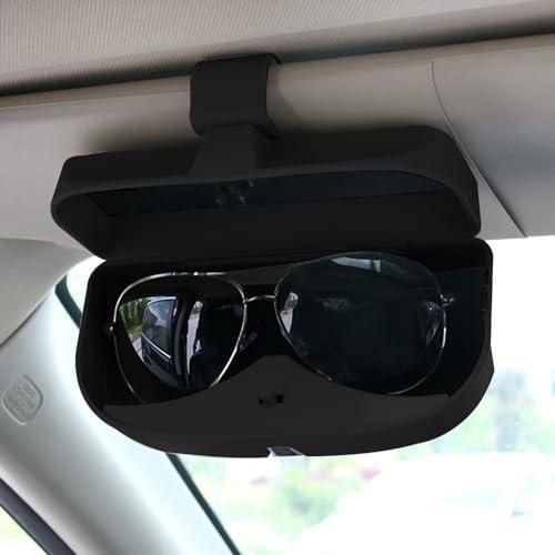 Garqitwan 車 サングラスケース 眼鏡ホルダー サングラスホルダー 車用 メガネ入れ 車用メ...
