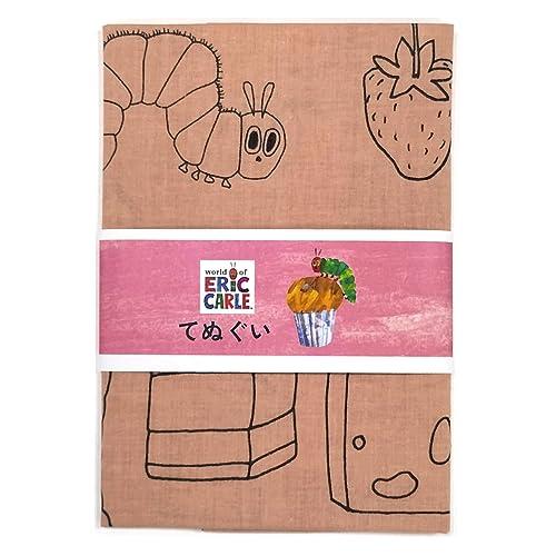 学研ステイフル はらぺこあおむし てぬぐい 綿100% 34×90cm 日本製 たべもの F1103...