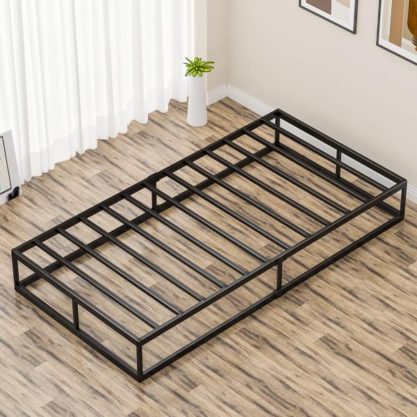 耐荷重300kgベッドフレーム シングル Holdm パイプベッド 静音 シングルベッド すのこベッ...