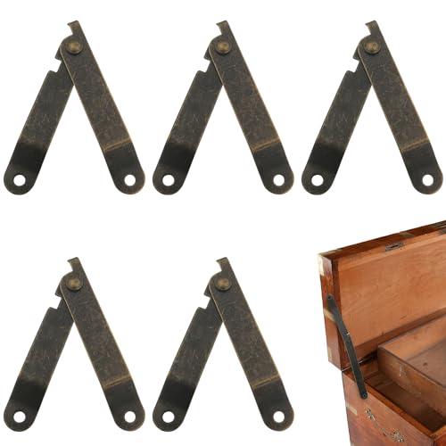 サポートヒンジ 折りたたみヒンジ 折りたたみサポートヒンジ 5点セット家具メンテナンス 開口部 金属...