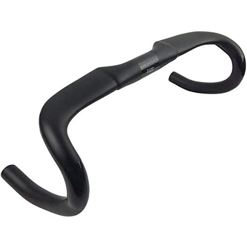 カーボンハンドル ロード自転車ハンドル エアロハンドルバー ドロップバーリーチ79.4mmドロップ1...