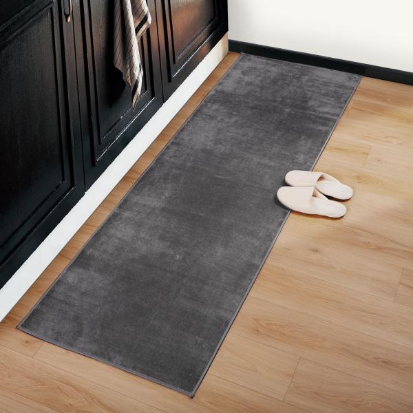 Tydle キッチンマット フランネルマット 43×120cm キッチンラグ マット 滑り止め付き ...