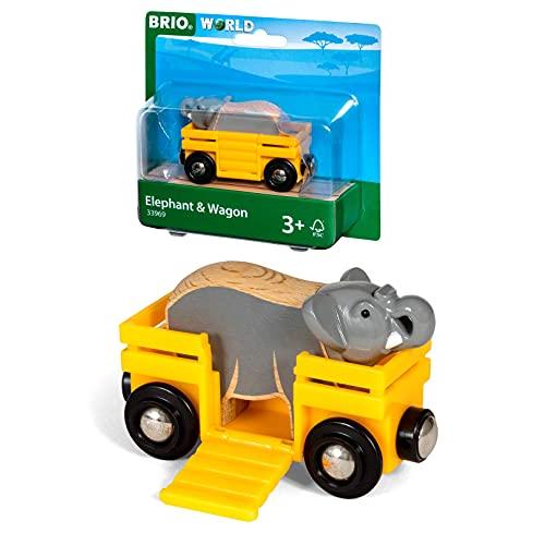 BRIO ゾウとワゴン 33969