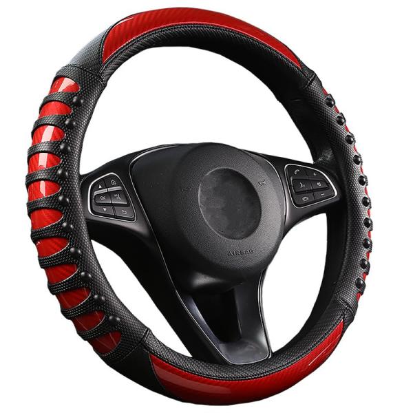 TATACLEA ハンドルカバー 軽自動車 ステアリングカバー 通気性いい 滑り止め おしゃれ 握り...