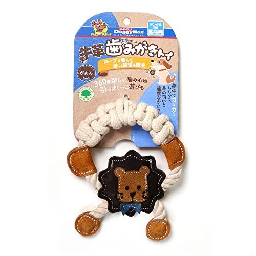 ドギーマン 牛革歯みがきトイ がおん