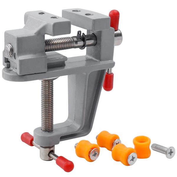 Bestgle万力 卓上 まんりき卓上 ミニ しっかり固定 バイス テーブルバイス アンヴィルバイス...