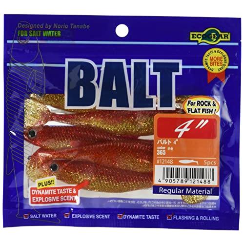 エコギアEcogear ワーム バルト 3.5インチ #365 赤金