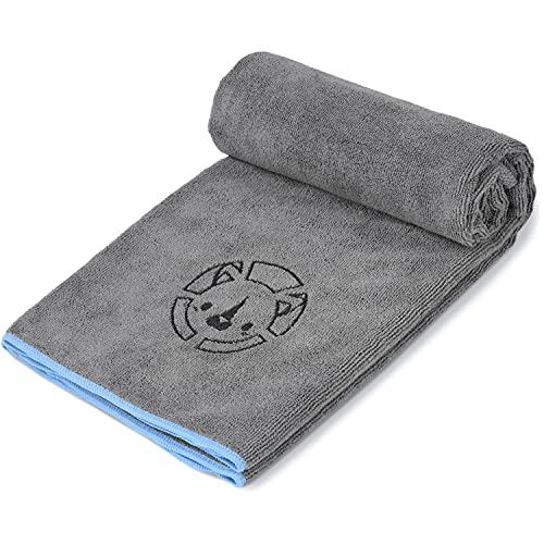 LINECY ペット用 タオル 超吸水 薄手 75cmx130cm 大型犬 マイクロファイバー 速乾...