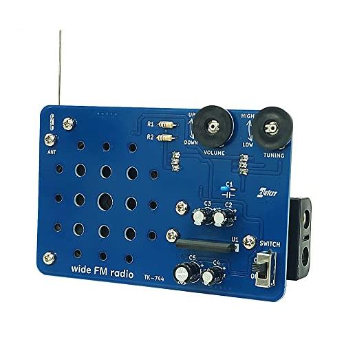ELEKITエレキット ワイドFMラジオ はんだ付けラジオ組立キット TK-744