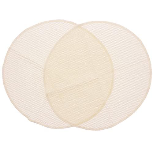 プラス・ワン 蒸し布 日本製 丸型 2枚組 生成り 直径約30cm 蒸しシート