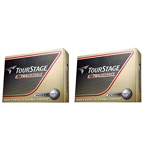 ブリヂストン ゴルフボール ツアーステージ エクストラディスタンス ホワイト2ダースセット24球入