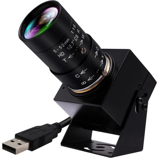 4K USBカメラ、CMOS IMX 415イメージセンサー付き、ELP 5-50 mm 10 X光...