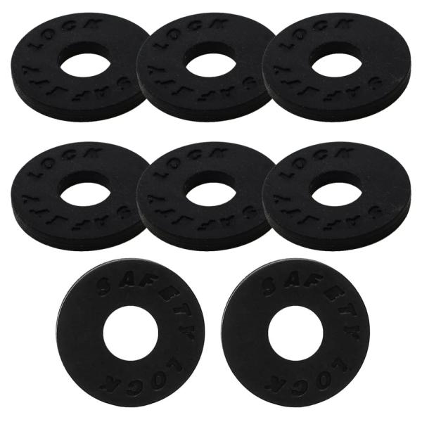 ギターストラップロック 8個セット ストラップラバー フェンダー ストラップ ロック ギター ベース...