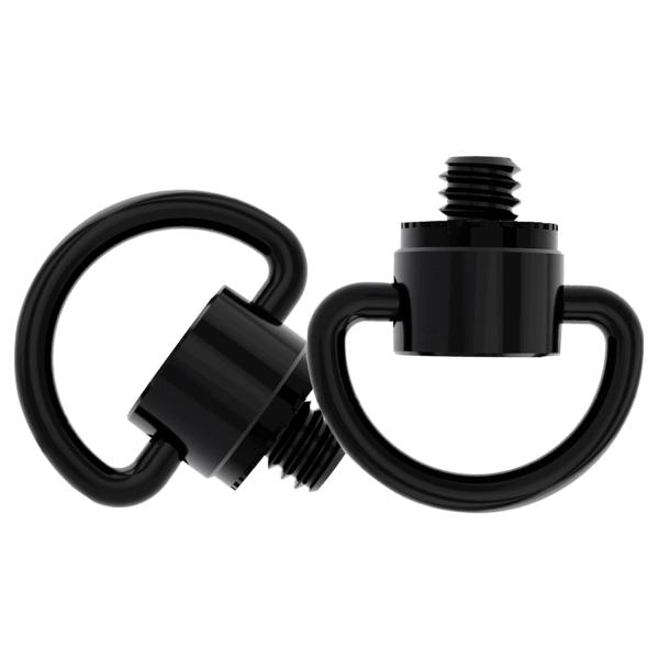 1/4 カメラストラップネジ インチネジ カメラ固定ネジ Dリング付き カメラネジアダプターセット ...