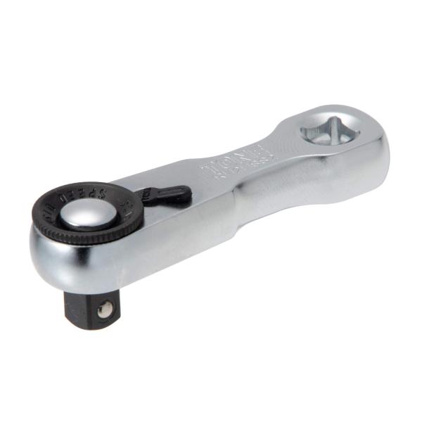 トネTONE スタビーラチェットハンドルホールドタイプ RH2HSS2 差込角6.35mm1/4