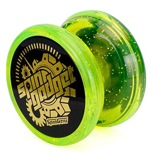 スピンギア スピンガジェット 初心者からのヨーヨー 大人も子供も楽しめるデザイン (ネオンイエローグ...