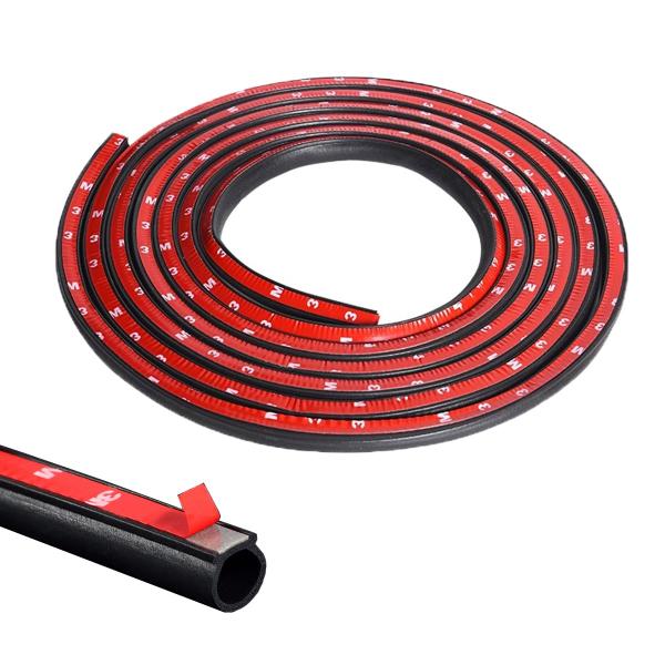 長さ１２M 車ドアエッジガード 交換ゴム D型 ウェザーストリップ 静音 風切り音防止モール 気密性...