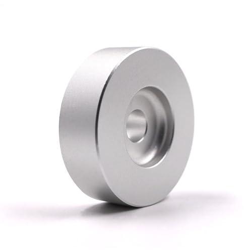 EPレコード用 アダプター 7インチ用 45回転 アクセサリー ソリッドアルミニウム製 インサート型...