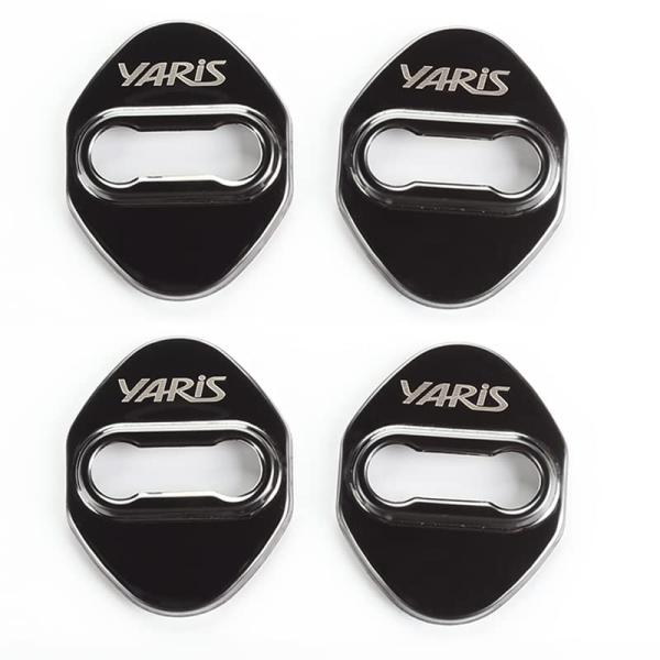 Haoshilianfa トヨタヤリス・ヤリスクロス 車用ドアロック ドア ストライカー カバー ヤ...