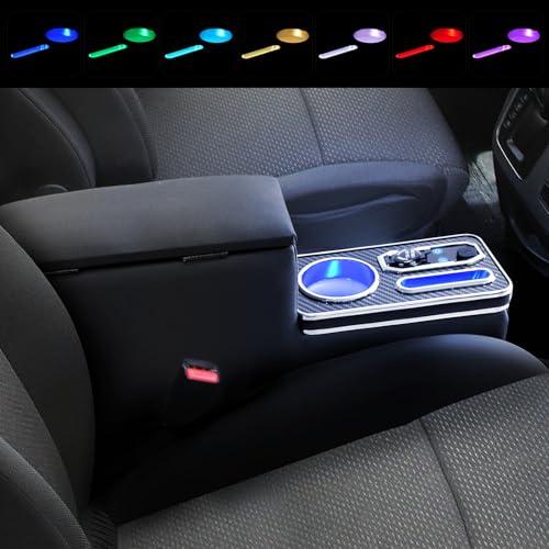 CEMOFE ソリオ アームレスト コンソールボックス 呼吸ランプ 七色変換 明るさ調節機能 取付簡...