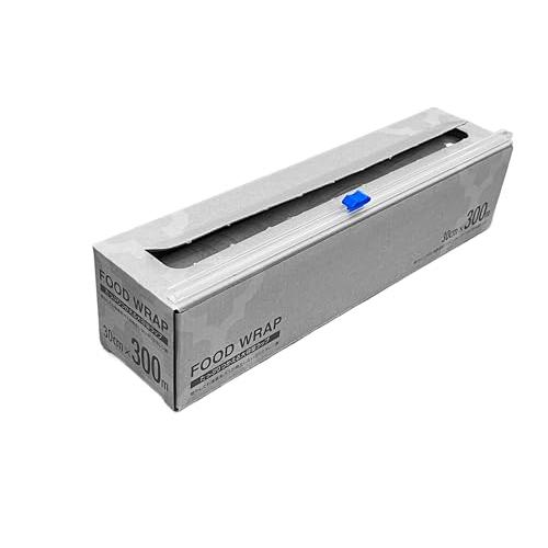 AI-WILL業務用大容量食品ラップ 30cm×300m スライドカッターでスムーズにカット 食品ラ...