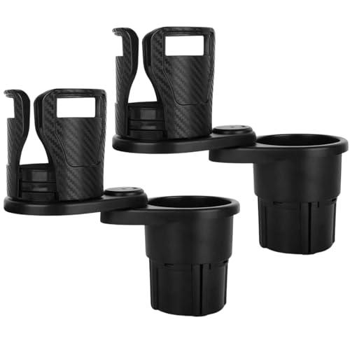 DROGIA 車 ドリンクホルダー 多機能カーカップホルダー 2 IN 1 車用ドリンクホルダー 様...