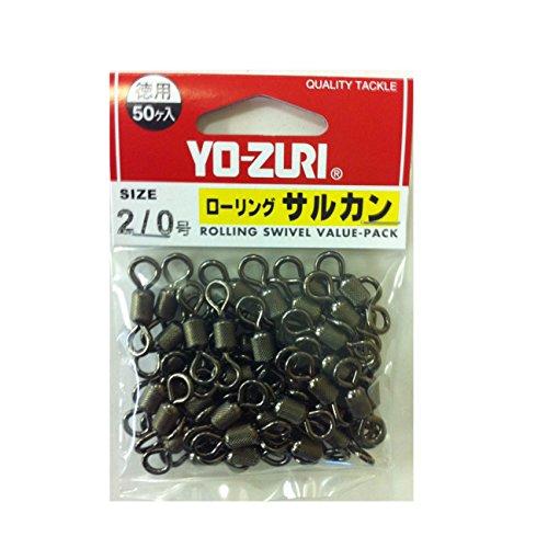DUELデュエル YO-ZURIヨーヅリ 雑品・小物: ローリングサルカン徳用 黒 2/0
