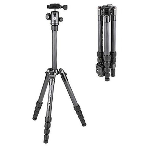 マンフロットManfrotto Element 三脚 スモール ブラックカーボン 耐荷重6kg 5段...