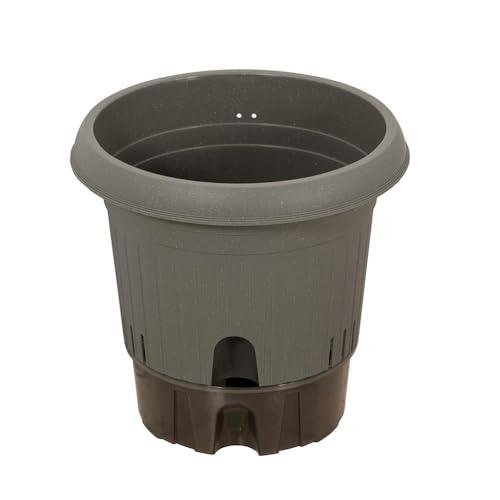 ベストコ 植木鉢 給水式 ポット 日本製 300型 グレー MA-4209