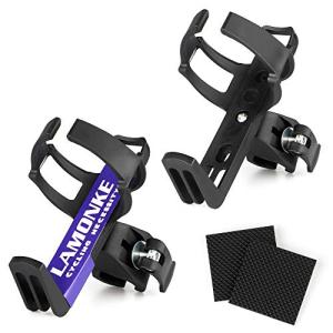 自転車ボトルホルダー 自転車ボトルケージ 360度回転 サイクルボトルケージ 自転車ドリンクホルダー 超軽量 角度調整可能 クランプ式 簡単取付