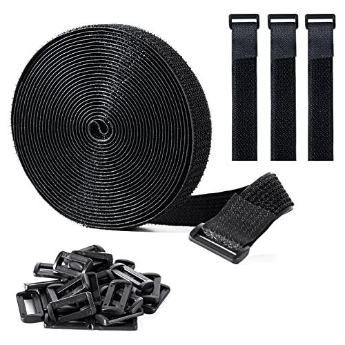 マジック テープ、マジック結束バン、固定バンド マジックテープ、長さ6ｍ*幅2.5cm、強力 耐熱 ...