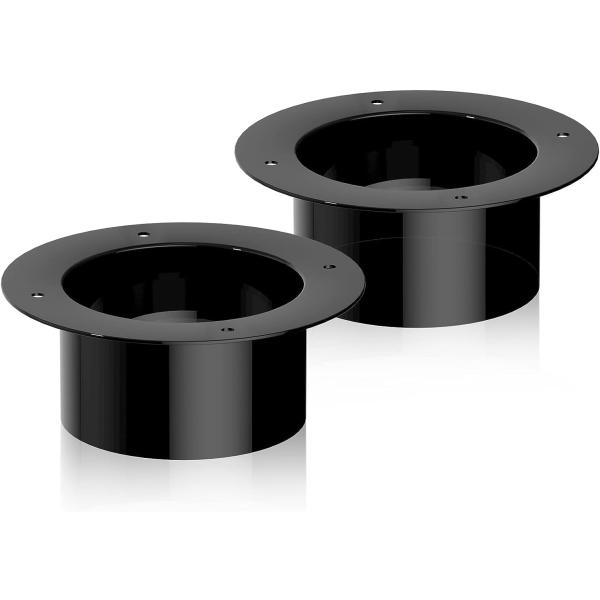 Okryain 排気ダクトコネクター ダクトフランジ 2個セット 給気フランジ 75-150mm ダ...