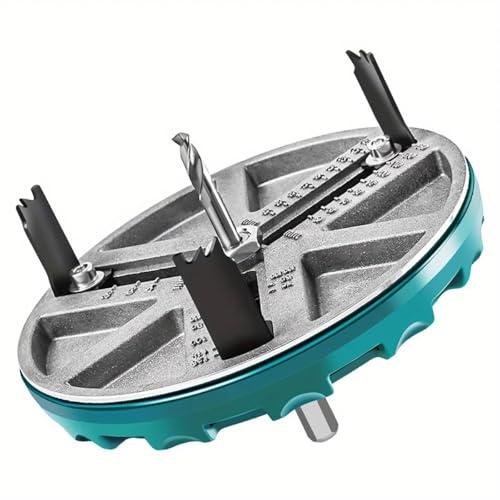 zmart 調整可能な 多機能 ユニバーサル ホール オープナー 直径 木工 穴調整可能な オープナ...