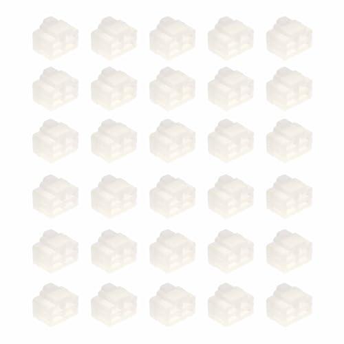 2025新版30 個 RJ45 ジャックダストカバー、RJ45 ダストカバー保護プラグ保護イーサネッ...