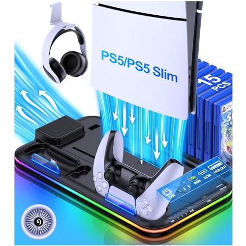 2023年新登場PS5 Slim スタンド PS5 Silm/PS5 縦置き スタンド PS5/PS...