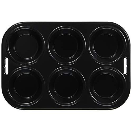 パール金属 ベイクイージー ハイクリーンコート マフィン 型 プレート 6個取り D-2686