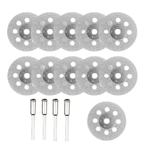 TARKIO 丸穴ミニダイヤモンドカッター 直径22mm×11枚 ダイヤモンドカッティングディスク ...