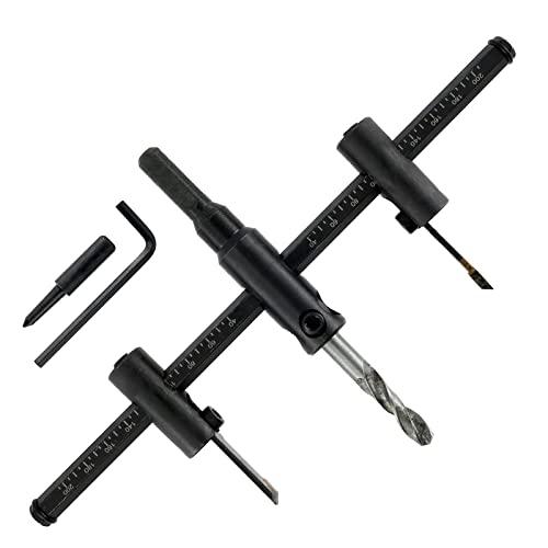 YFFSFDC 自由錐 自在錐 超硬合金 充電ドリル用 金属ウッドサークル穴のこぎりドリルビットカッ...