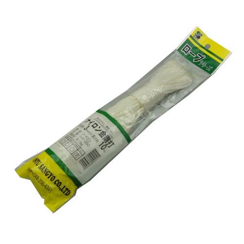 三友産業 ロープシリーズナイロン金剛打 HR-050 3mm×10m