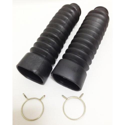 選べる3種 汎用 フロント フォーク ブーツ バイク 用 スズキ ホンダ 等へ スズキ車用