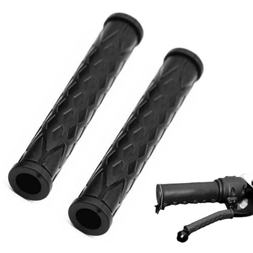 PAVIKE バイク用 ハンドルレバーグリップ 1組 バイクブレーキレバーカバー 滑り止めハンドル ...