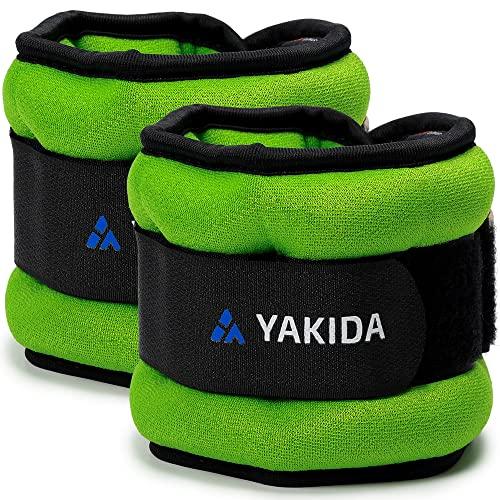 YAKIDA最新アップグレード版アンクルウェイト おもり 筋トレ 足首 重り ウォーキング 在宅筋ト...