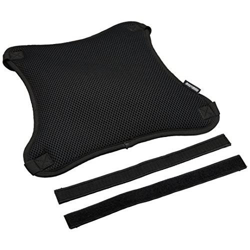 ラフアンドロードROUGH&amp;ROAD バイク用シートクッション マルチスルー3Dメッシュシート ブラ...